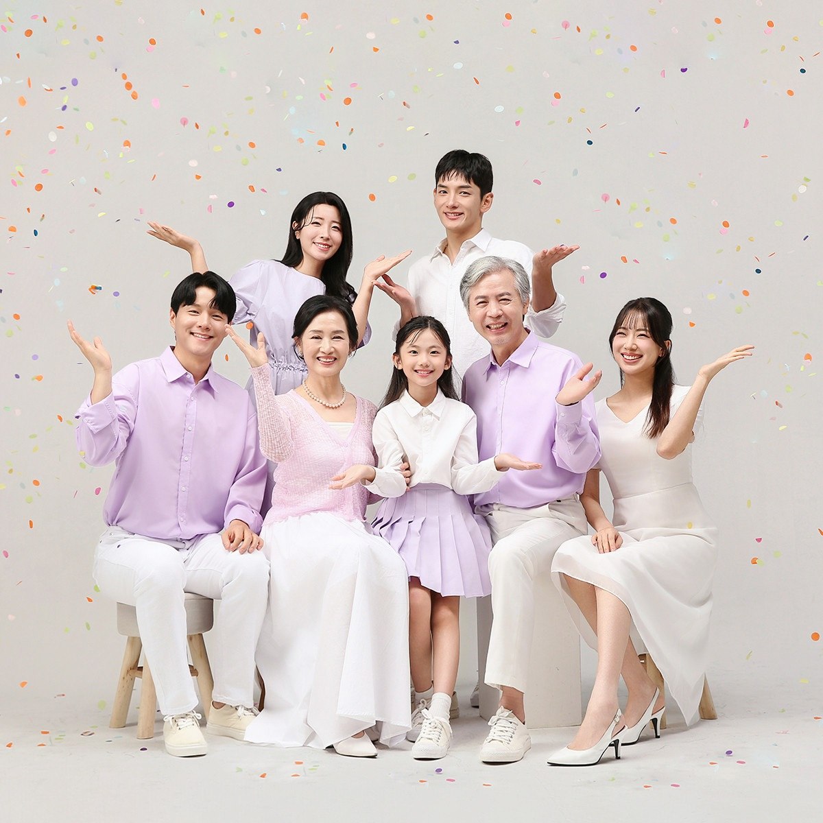 미엘웨딩 가족사진 스튜디오 추억사진관 대표사진
