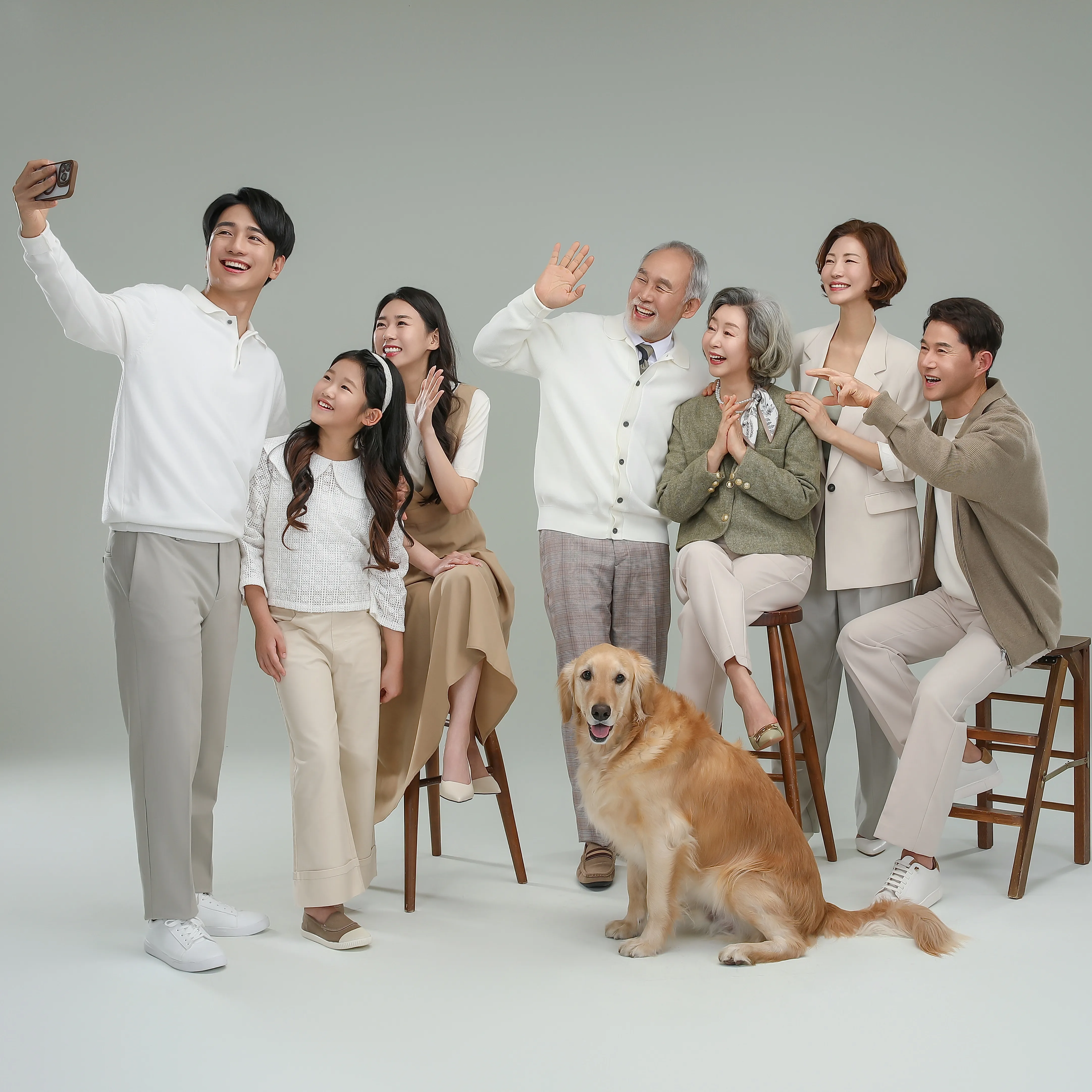 더퀸즈인천가족사진 대표 촬영 이미지