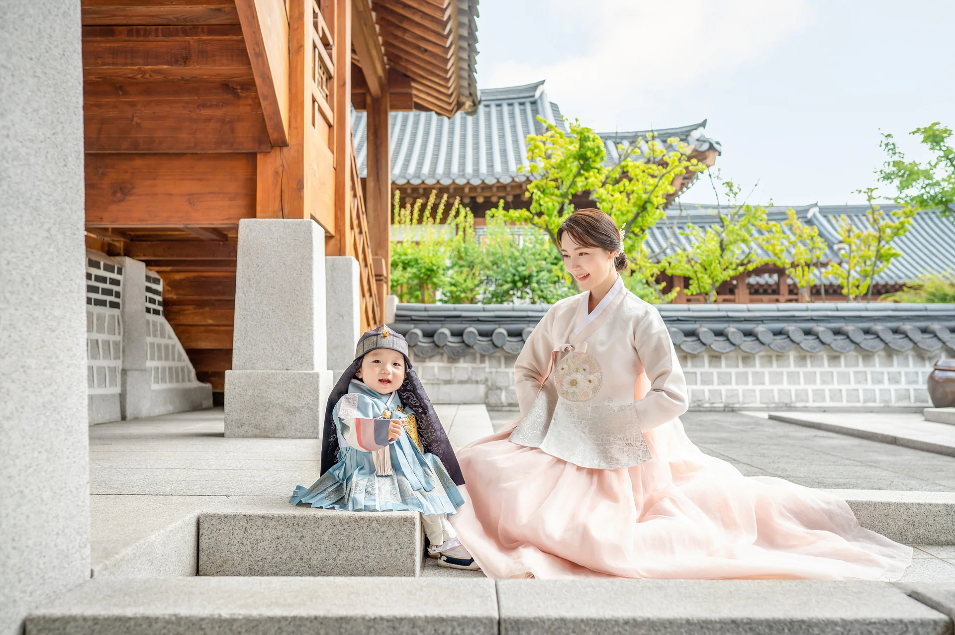 수원 한옥스튜디오 유채 돌스냅&돌사진 대표 촬영 이미지