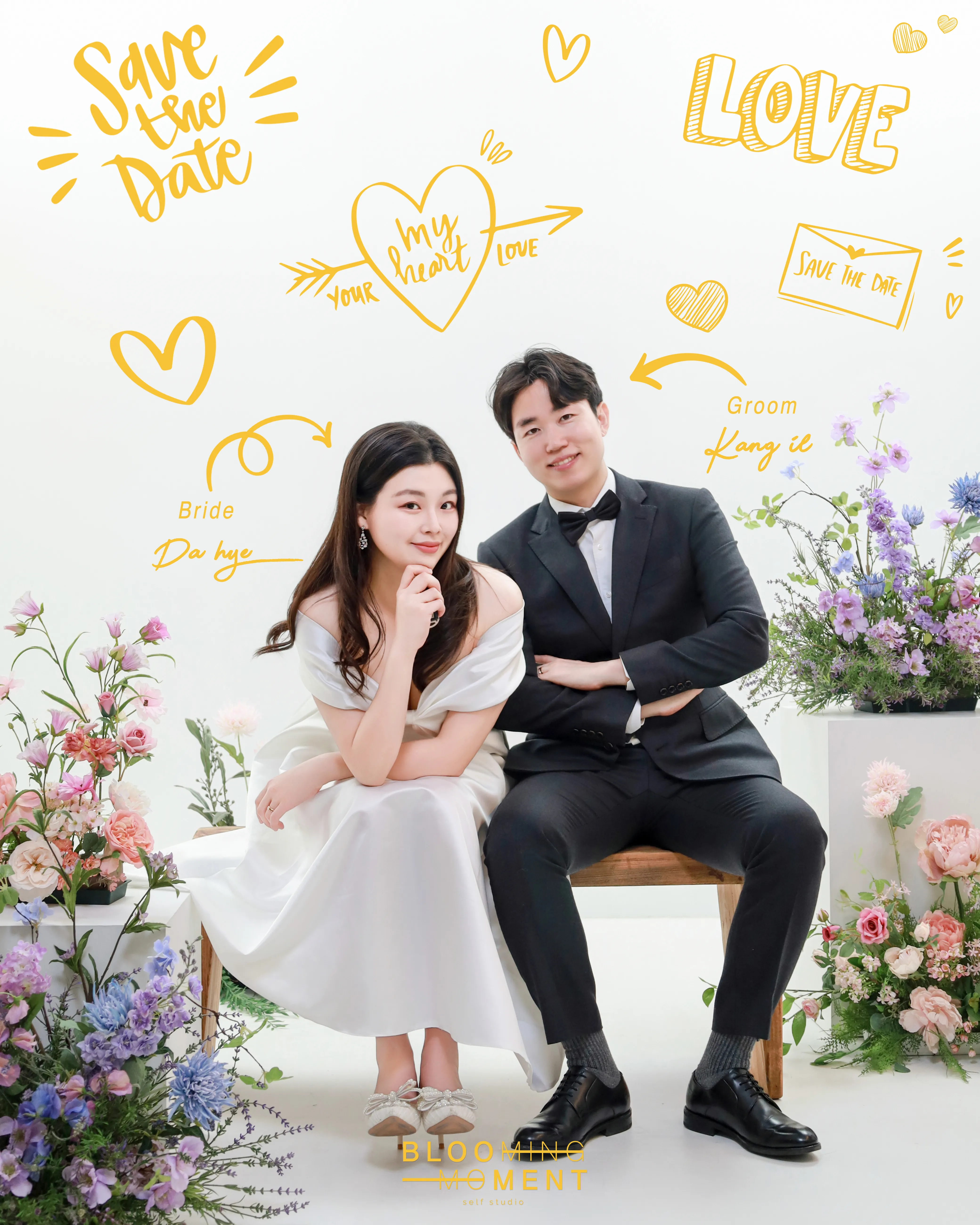 블루먼트 셀프사진관 대표 촬영 이미지